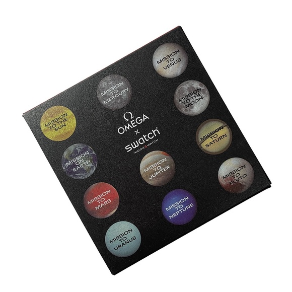 Omega x Swatch Mission to Mars Bioceramic Moonswatch Watch - Picture 9 of 13